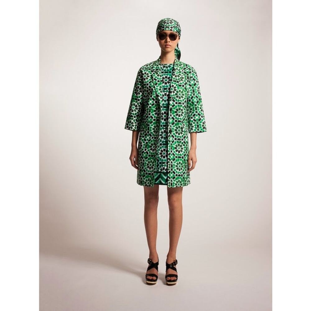 MICHAEL Michael Kors Coat 2014 Collection‎ Geo Print COAT ONLY Women's XL